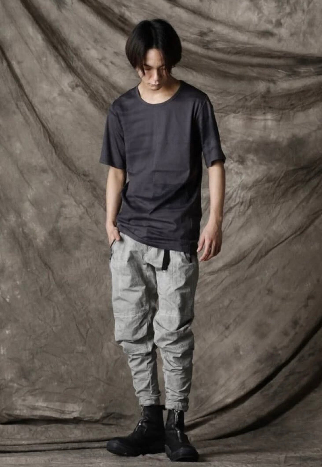 D HYGEN SS21 Jersey Stitch Dye Half Sleeve T shirt
