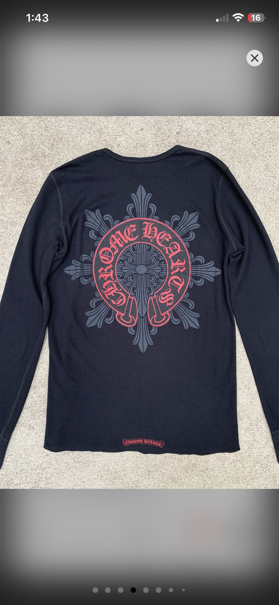 Chrome Hearts Thermal Long Sleeve
