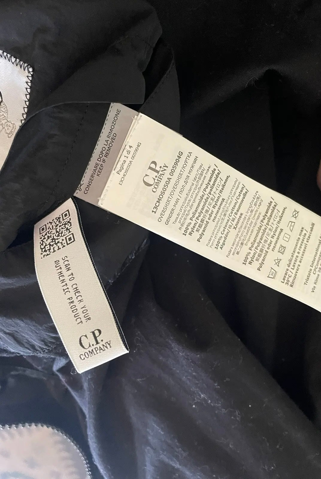 C.P. Company Chrome R Goggle Jacket