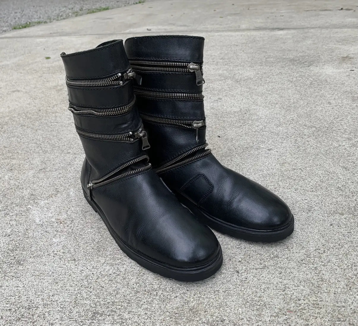 Raf Simons AW2006 Accordion Boots