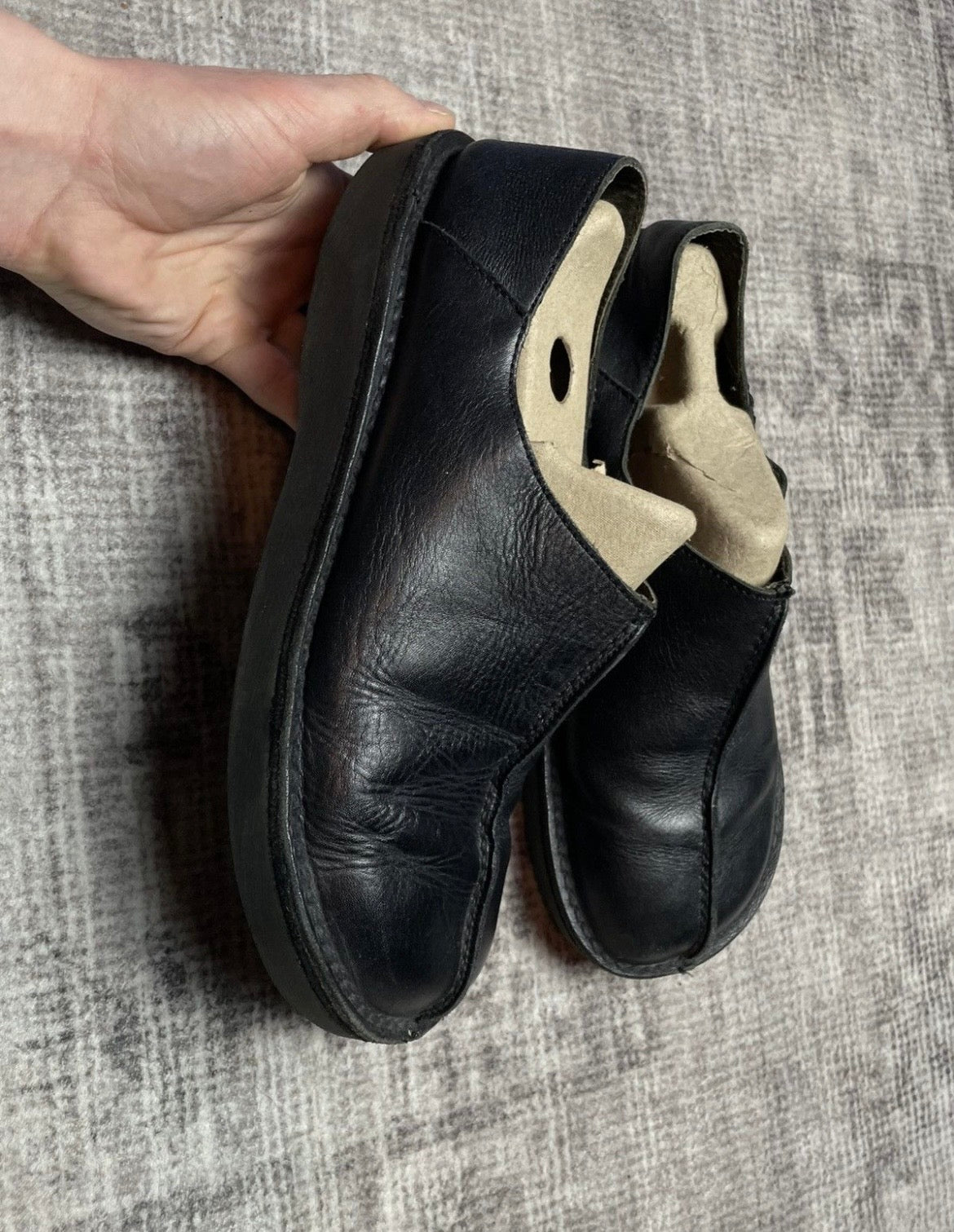 Vintage Zara 1998 Slip On Leather Loafers
