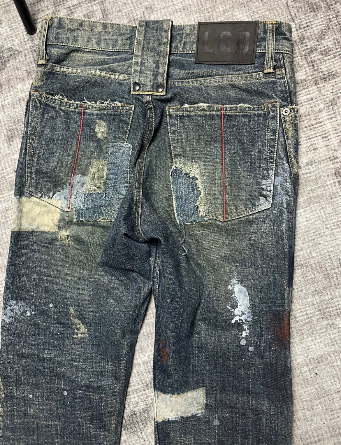 L.G.B. distressed Jeans