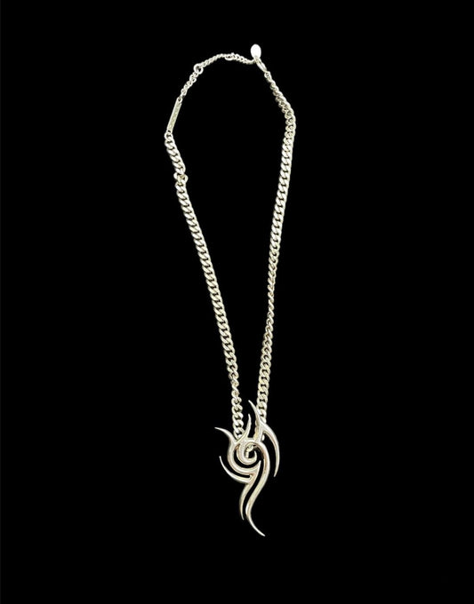 Dior AW08 Tribal Pendant Chain Necklace