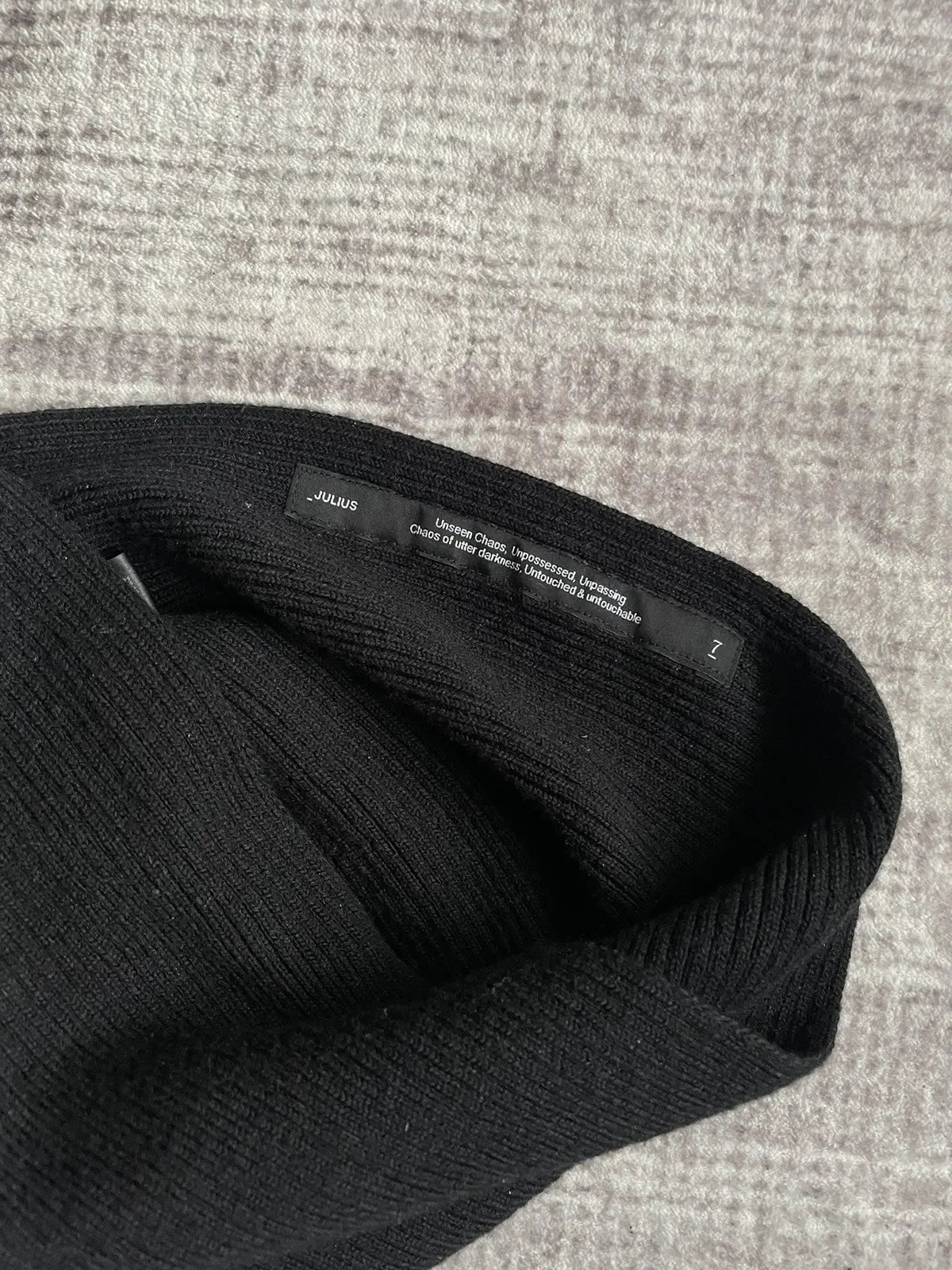 Julius SSENSE Exclusive Knotted Beanie