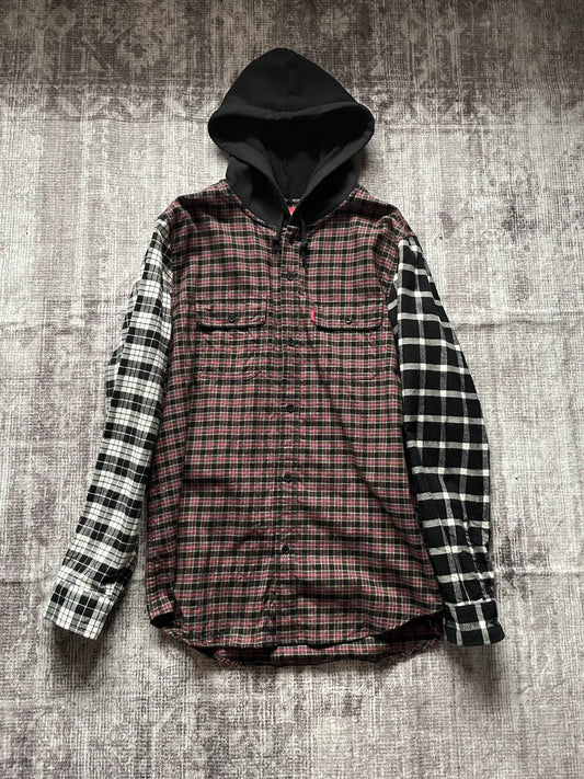 Supreme SS14 Hooded Flannel Shirt