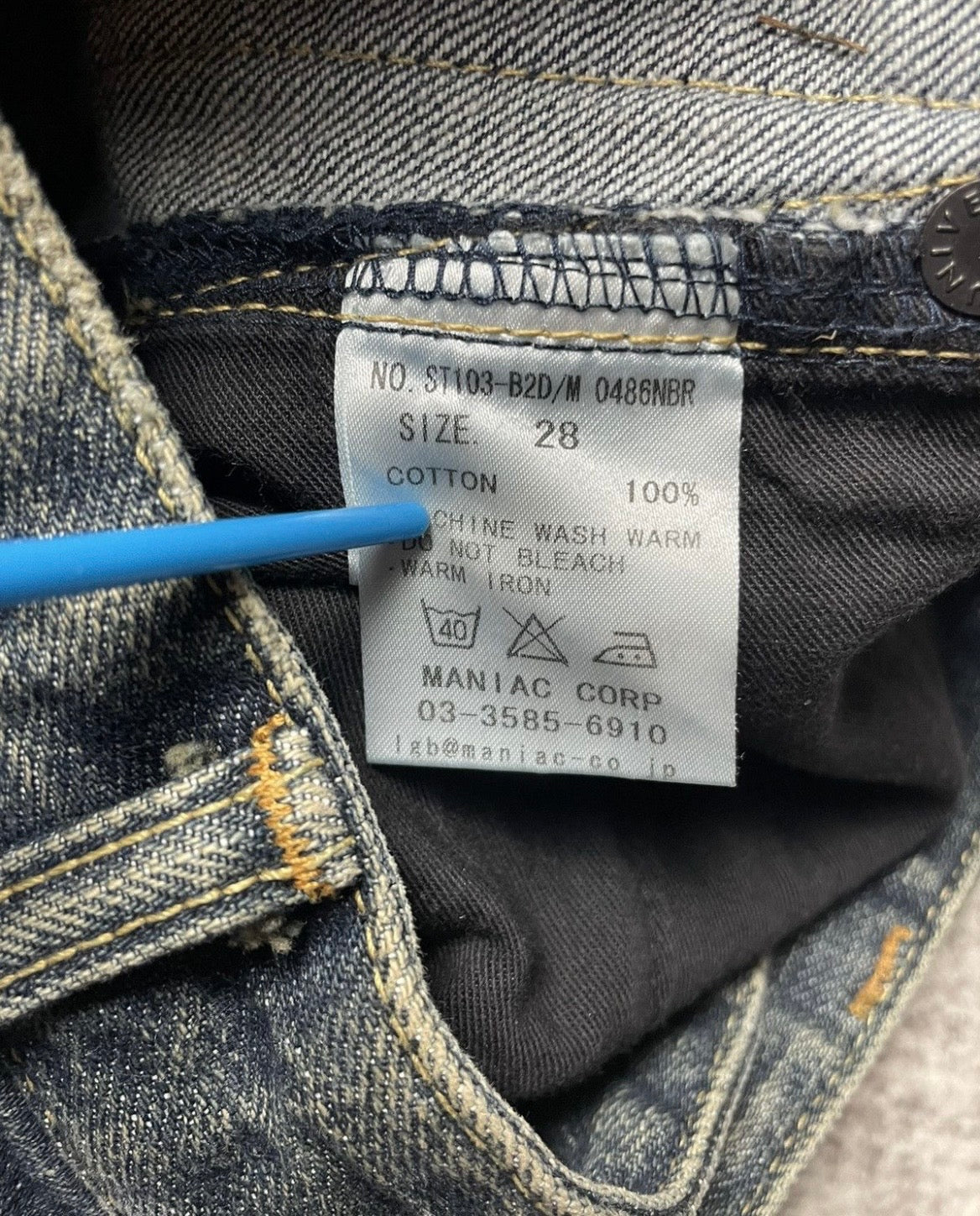 L.G.B. distressed Jeans