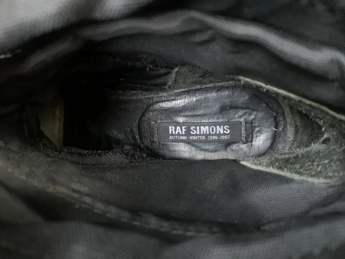 Raf Simons AW2006 Accordion Boots