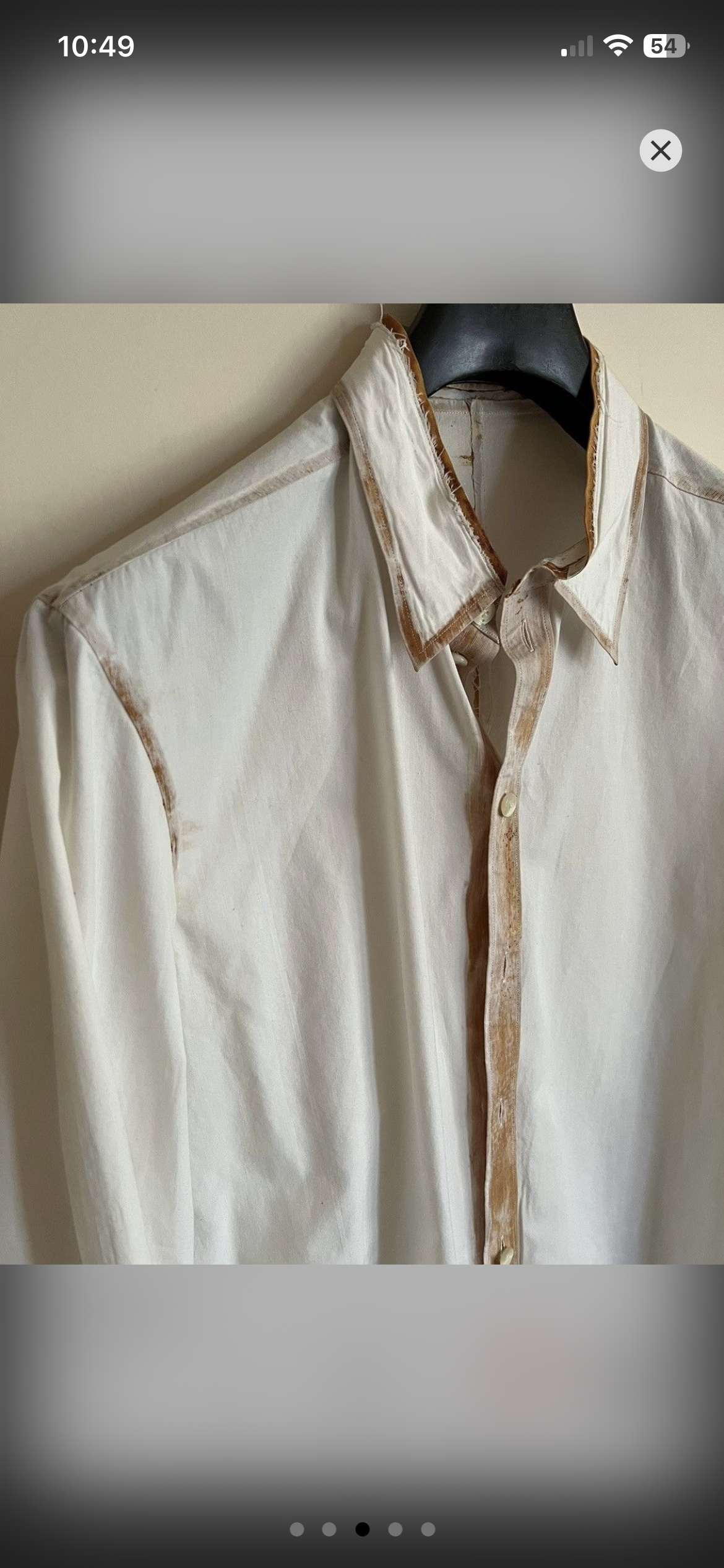 Carol Christian Poell SS08 Glue Shirt