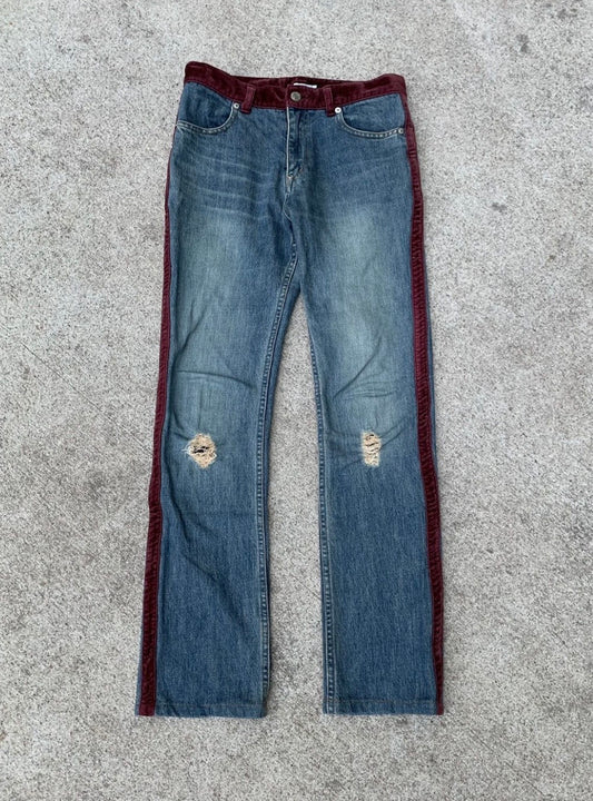 Undercover AW02 “Witch’s Cell Division” Velvet Denim