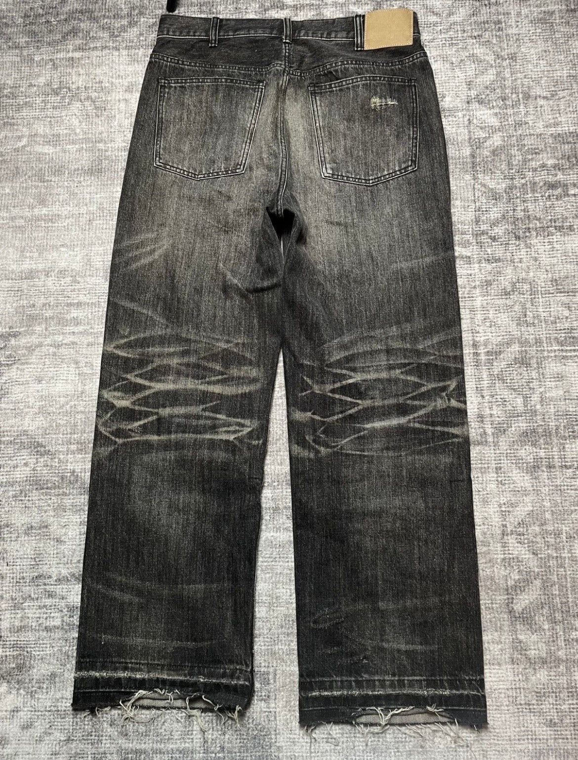 Celine Wesley Distressed Denim Jeans