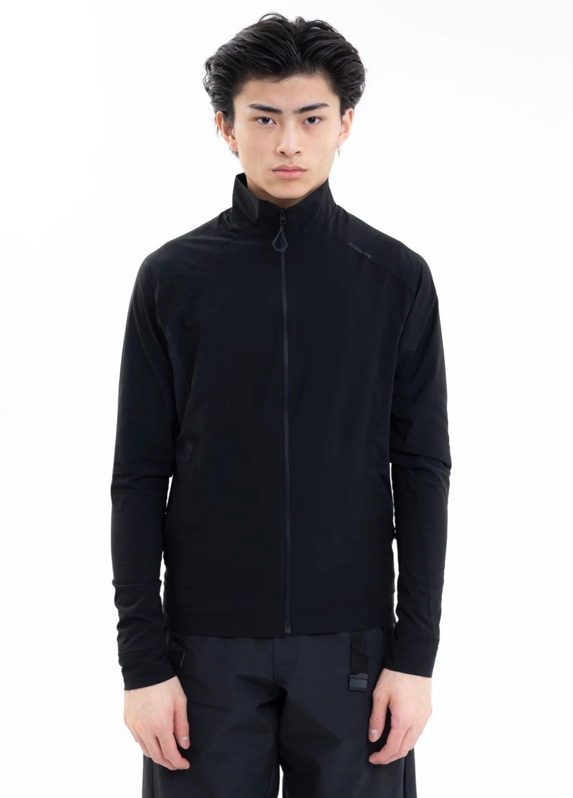 Hyein Seo Black Sports Zip Up Jacket