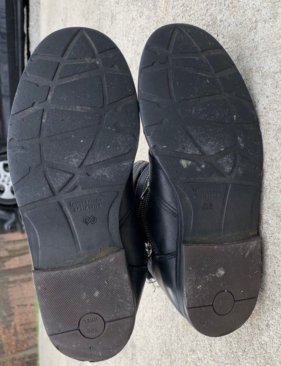Raf Simons AW06/07 Accordion Zip Boots