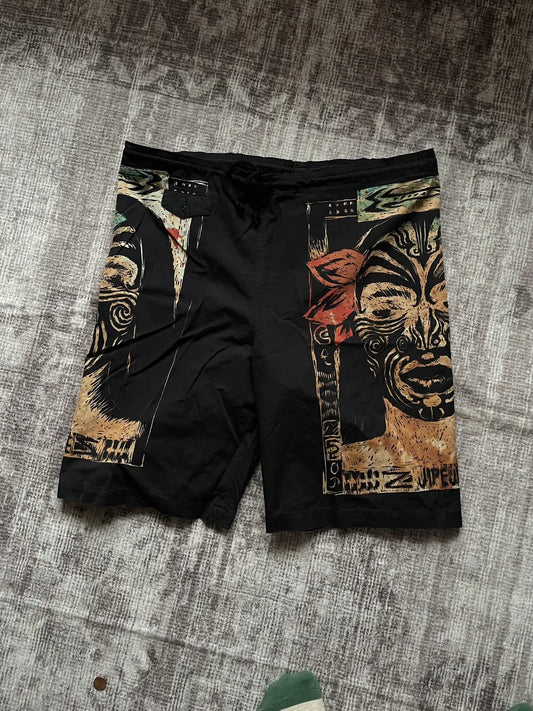 Jean Paul Gaultier Homme Native Tribal Shorts