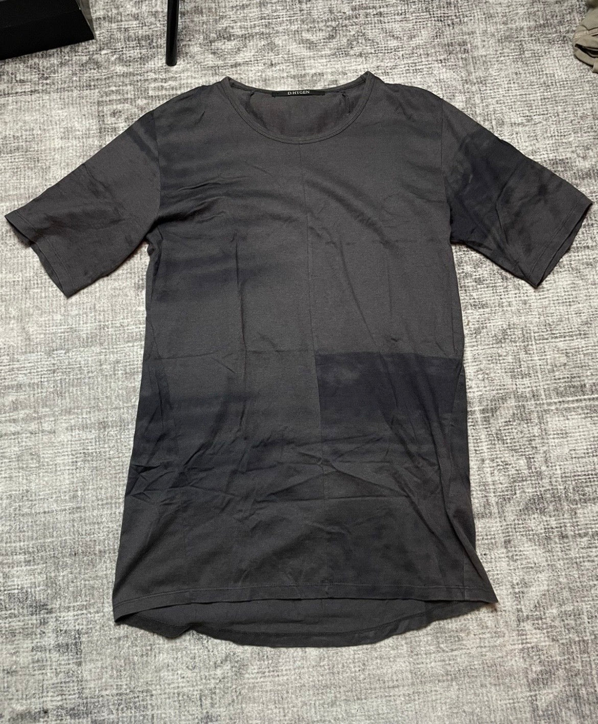 D HYGEN SS21 Jersey Stitch Dye Half Sleeve T shirt