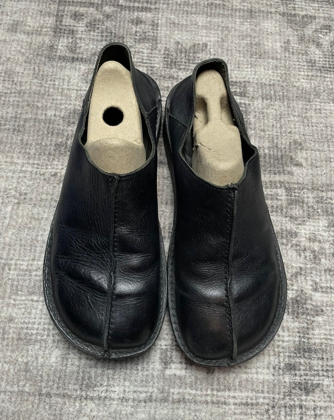 Vintage Zara 1998 Slip On Leather Loafers