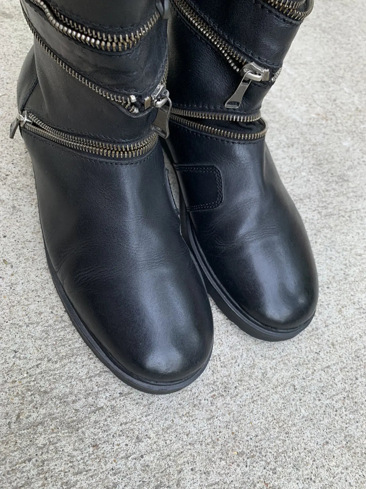 Raf Simons AW2006 Accordion Boots