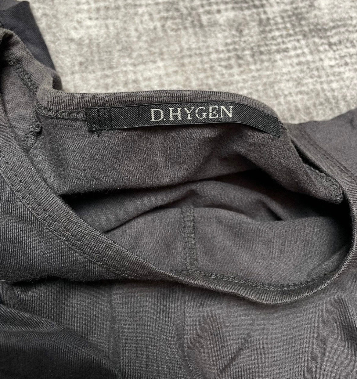 D HYGEN SS21 Jersey Stitch Dye Half Sleeve T shirt