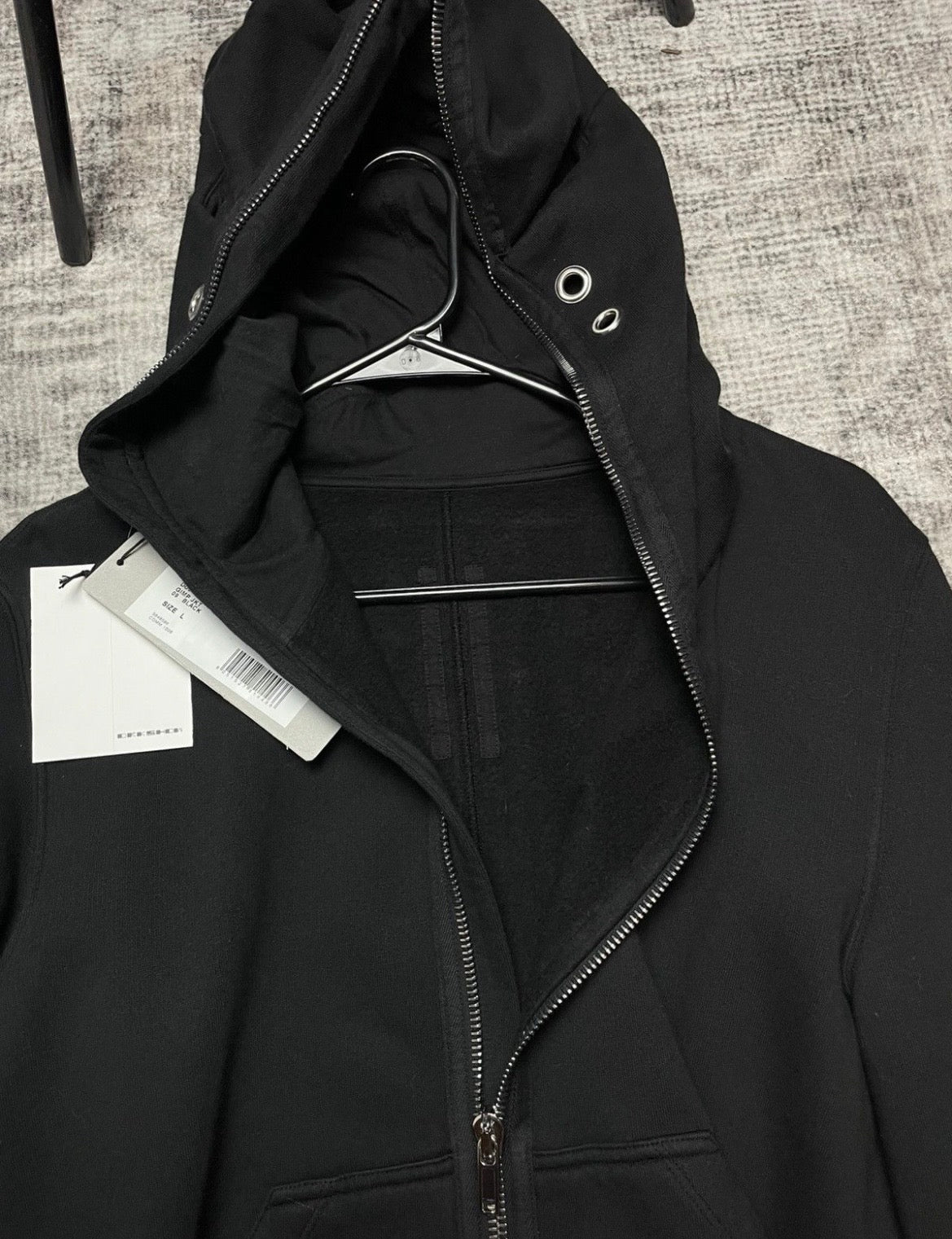 Rick Owens Drkshdw SS23 Gimp Hoodie