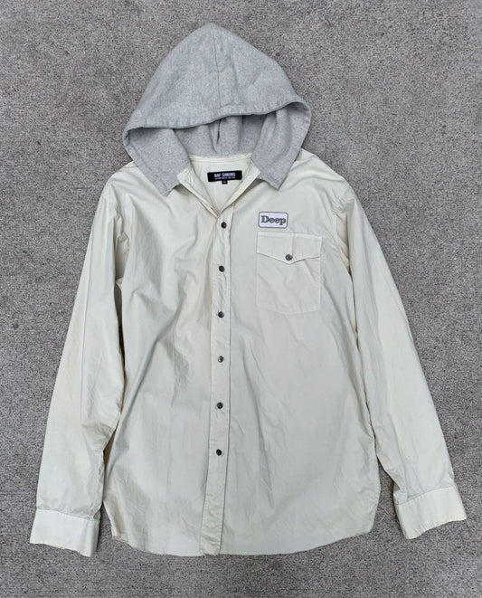 Raf Simons AW 2002/03 Virginia Creeper Deep Work Hood Shirt