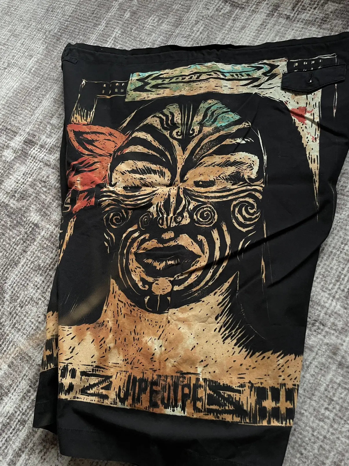 Jean Paul Gaultier Homme Native Tribal Shorts