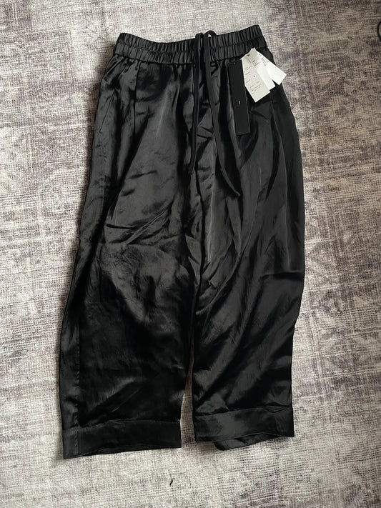 Julius FW22 Satin Asymmetrical Trousers