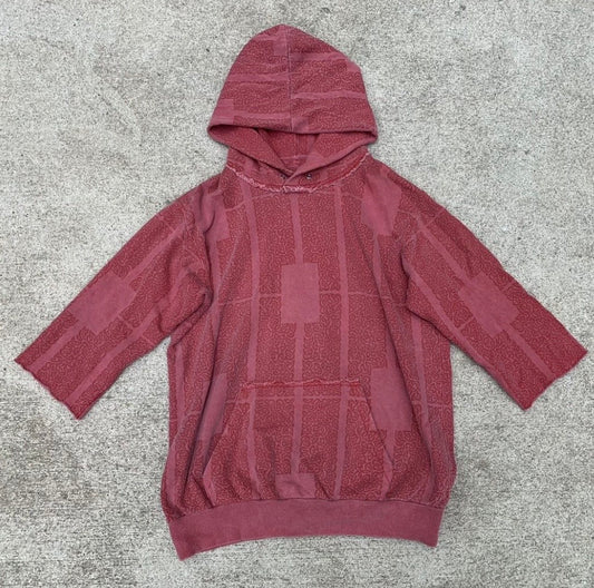 Undercover SS2003 Scab Quarter Sleeve Hoodie