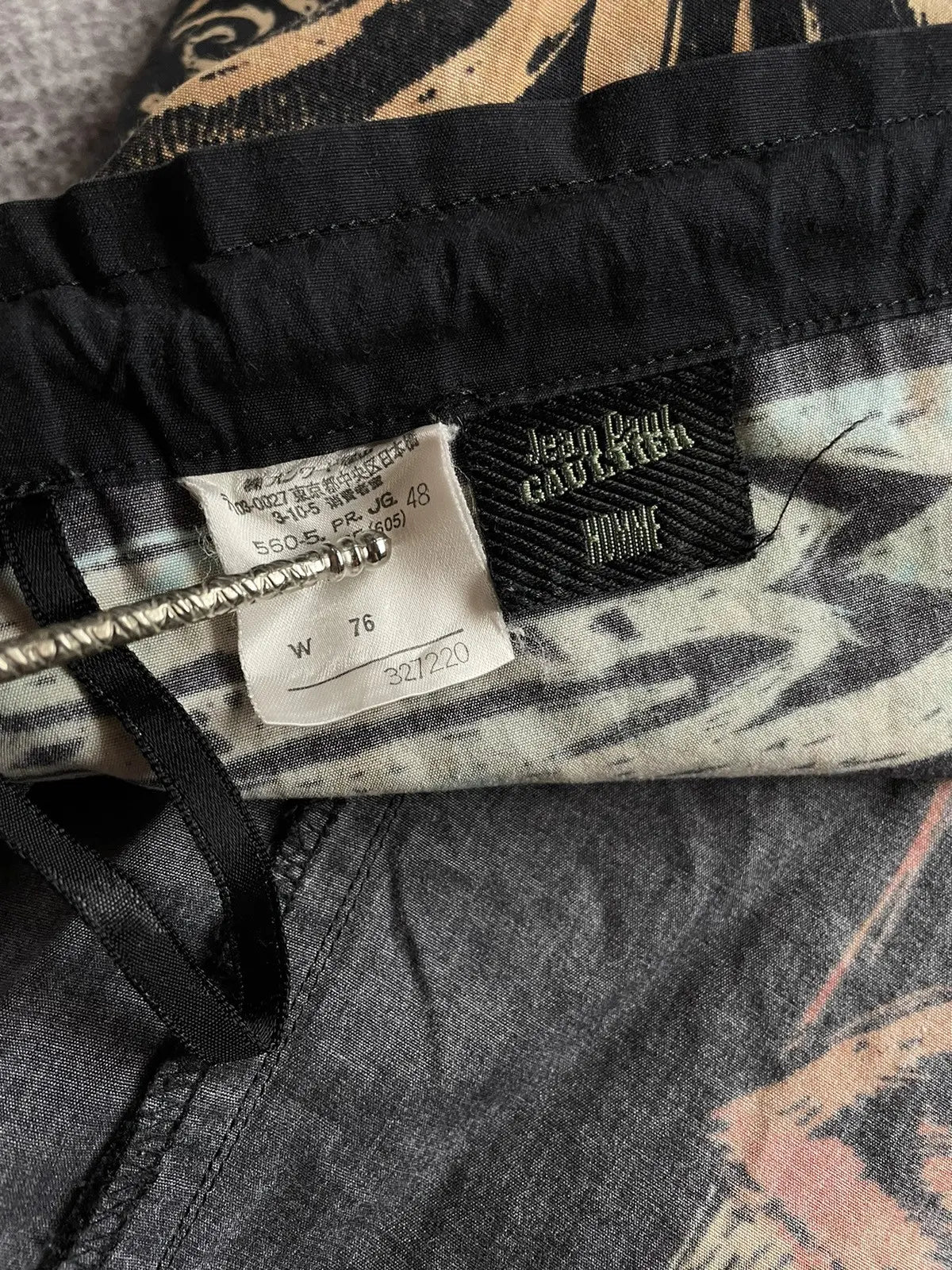 Jean Paul Gaultier Homme Native Tribal Shorts