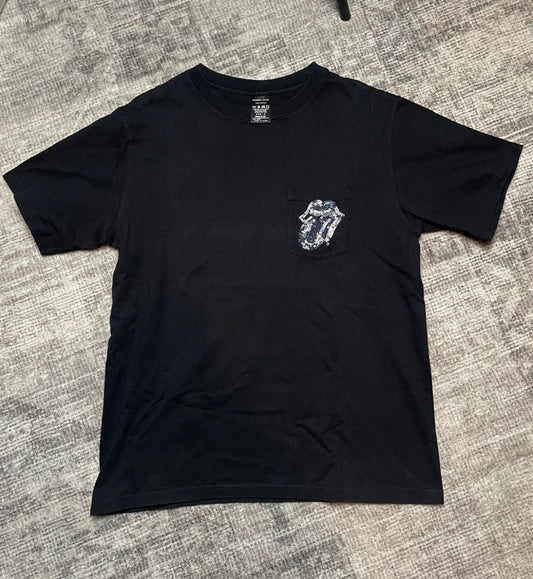 Number (N)ine Sequin Rolling Stones T Shirt