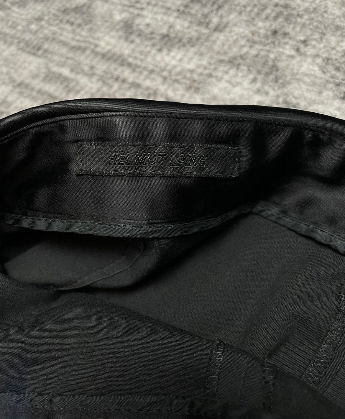 Helmut Lang SS05 Cummerbund Dress Pants