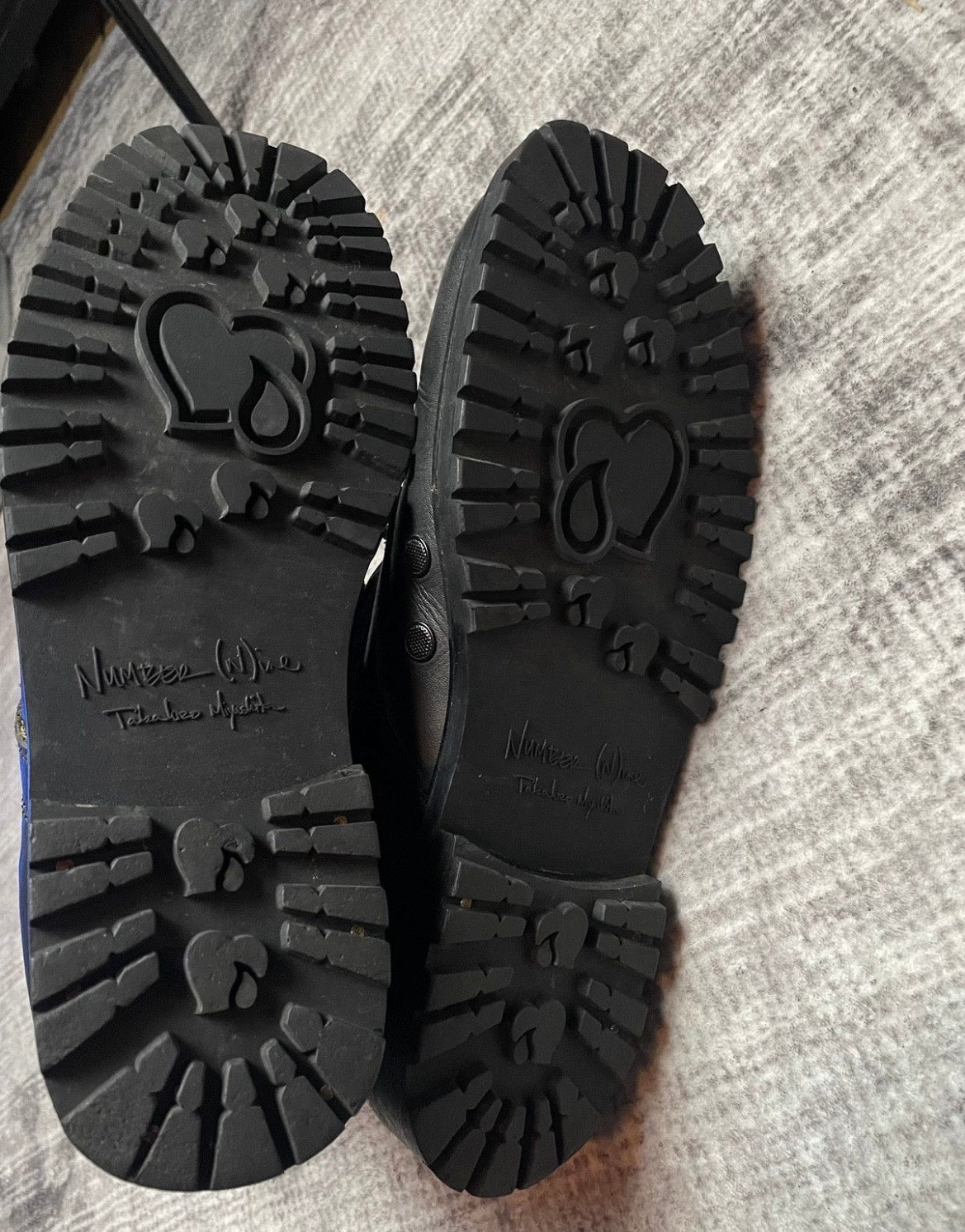 Number (N)ine SS06 Studded Combat Boots