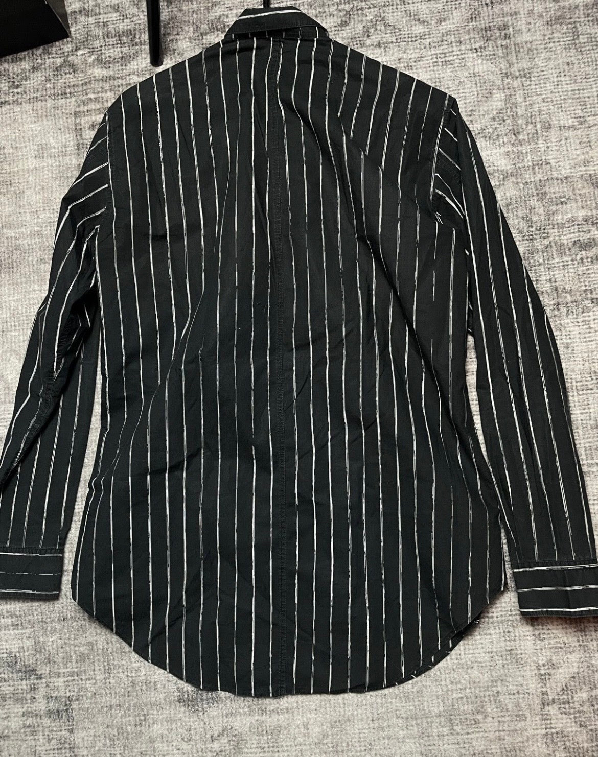 Julius SS19 Seamed Striped Shirt